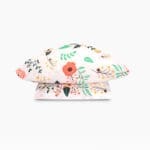 Cherry Blossom Fitted Bedsheet Set (240x260) Double 5 pieces - Orange