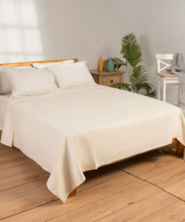 Coverlet HoneyComb 100% Cotton (240x260) Double