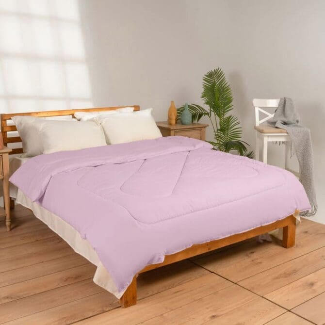 Fiber Duvet (180x230) Single - Purple
