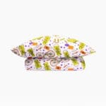 Joy Kids Flat Bedsheet Set (180x240) Single 3 pieces - Green