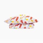 Joy Kids Flat Bedsheet Set (180x240) Single 3 pieces - Orange