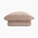 Plain Flat Bedsheet Set (180x240) Single 3 pieces - Cafe