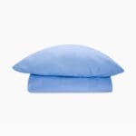 Plain Flat Bedsheet Set (180x240) Single 3 pieces - Light Blue