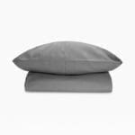 Plain Fitted Bedsheet Set (120x200) Single 3 pieces - Light Grey