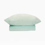 Plain Flat Bedsheet Set (180x240) Single 3 pieces - Mint Green