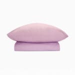 Plain Flat Bedsheet Set (180x240) Single 3 pieces - Purple