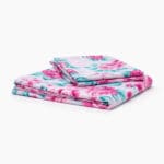 Printed Bedsheet Set Flat ( 180x240 ) Single 3 pieces - Rose