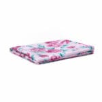 Printed Bedsheet Set Flat ( 240X260 ) Double 5 pieces - Rose