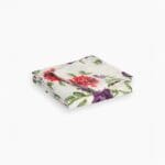 Printed Bedsheet Set Flat ( 180x240 ) Single 3 pieces - Purple