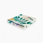 Printed Bedsheet Set Flat ( 240X260 ) Double 5 pieces - Teal