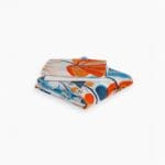 Printed Bedsheet Set Flat (180x240 ) Single 3 pieces - Blue