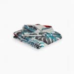 Printed Bedsheet Set Flat ( 180x240 ) Single 3 pieces - Grey