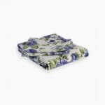 Printed Bedsheet Set Flat ( 240X260 ) Double 5 pieces - Purple