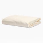 Plain Flat Bedsheet (260x275 ) King - Cream