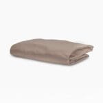 Plain Flat Bedsheet ( 180x240 ) Single - Cafe