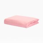 Plain Flat Bedsheet (260x275 ) King - Dark Rose