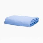 Plain Flat Bedsheet (260x275 ) King - Light Blue