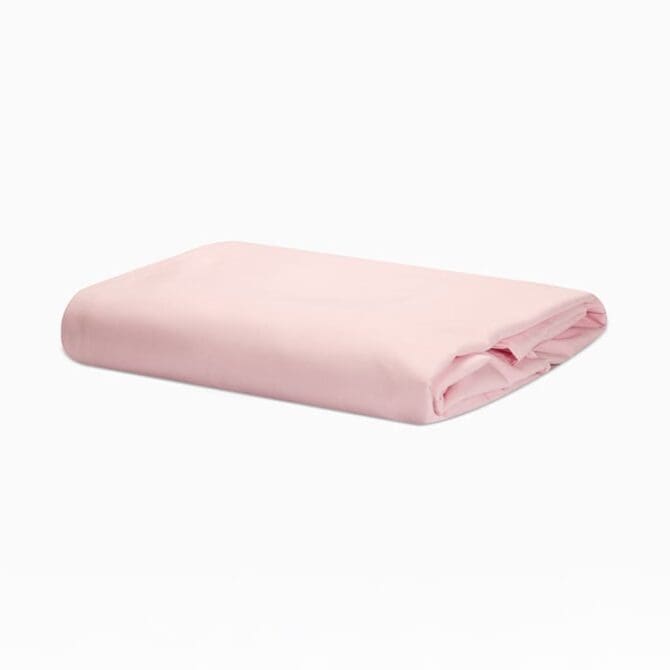 Plain Flat Bedsheet (260x275 ) King - Rose