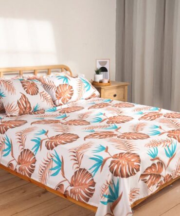 Printed Bedsheet Set Flat ( 240X260 ) Double 5 pieces