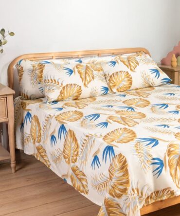 Printed Bedsheet Set Flat ( 180x240 ) Single 3 pieces