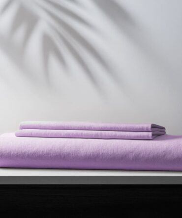 Plain Fitted Bedsheet Set (120x200) Single 3 pieces