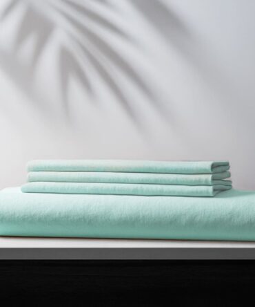 Plain Flat Bedsheet Set (260x240) Double 4 pieces
