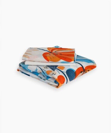 Printed Bedsheet Set Flat (180x240 ) Single 3 pieces