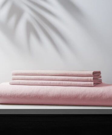 Plain Flat Bedsheet Set (180x240) Single 4 pieces