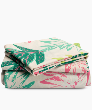 Printed Bedsheet Set Flat ( 240X260 ) Double 5 pieces