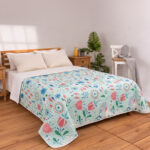 Printed Honeycomb Coverlet 100% Cotton (180 × 240 cm) - Pistage